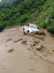 Landslides in the northeastern state of Nagaland
