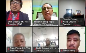 Online program of the International Gurung Buddhism Council 